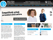 Tablet Screenshot of bigfishschoolwear.co.uk